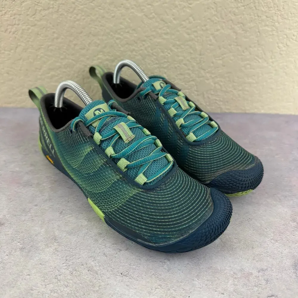 Merrell Vapor Glove 2 Women’s 6 Barefoot Minimalist Running Shoes Green Vibram